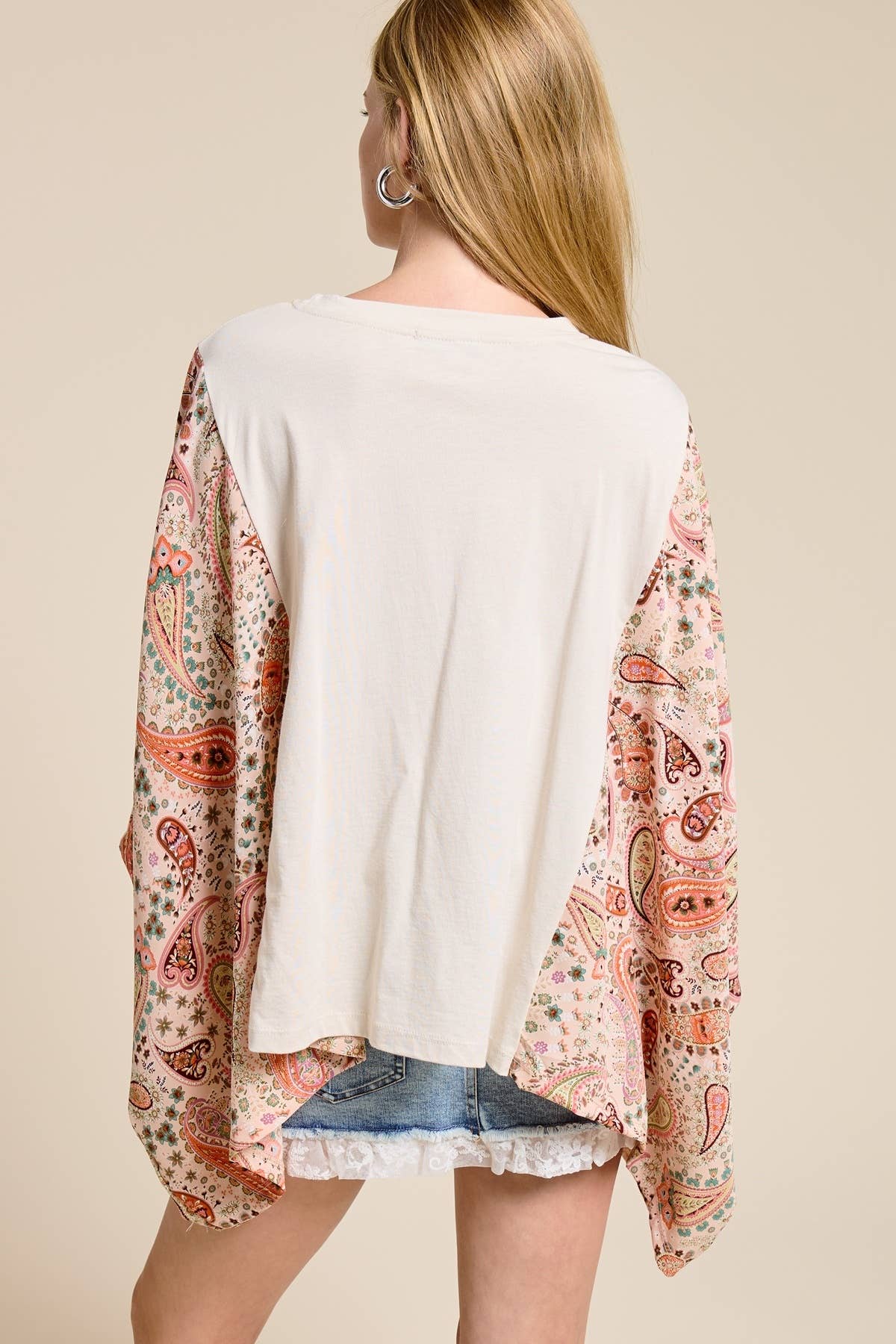 HORSESHOE KAFTAN: WHITE