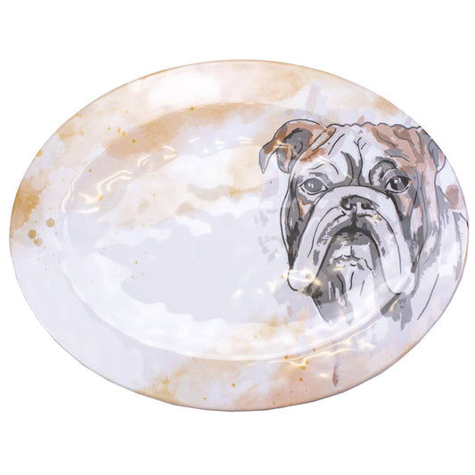 BULLDOG MELAMINE PLATTER