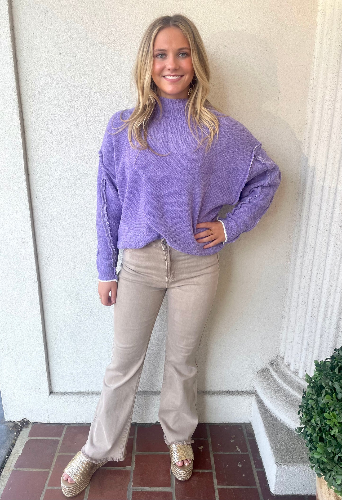 LAVENDER SWEATER