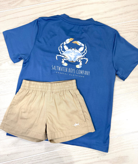 BOYS CRAB PERFORMANCE TEE