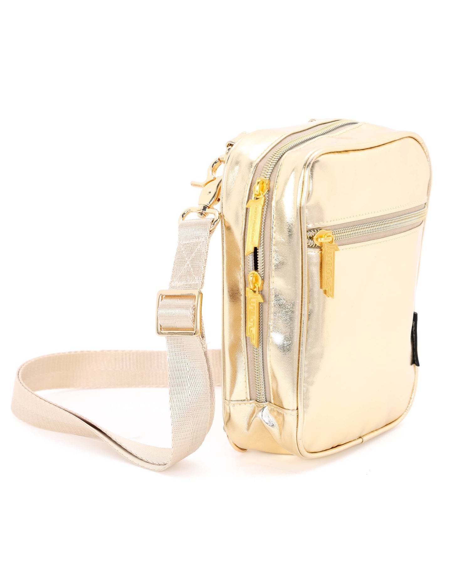 METALLIC GOLD CROSSBODY