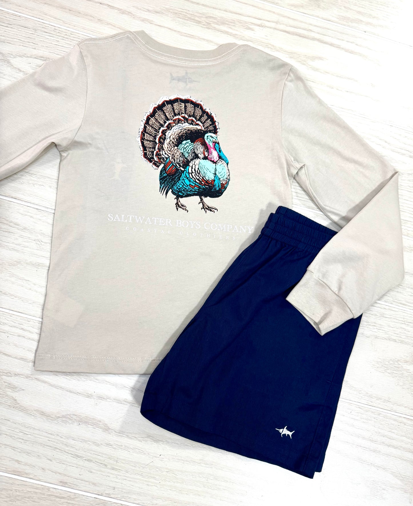 BOYS TURKEY LONG SLEEVE TEE