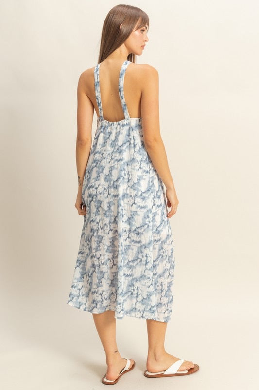 MIX HALTER MAXI: GREY