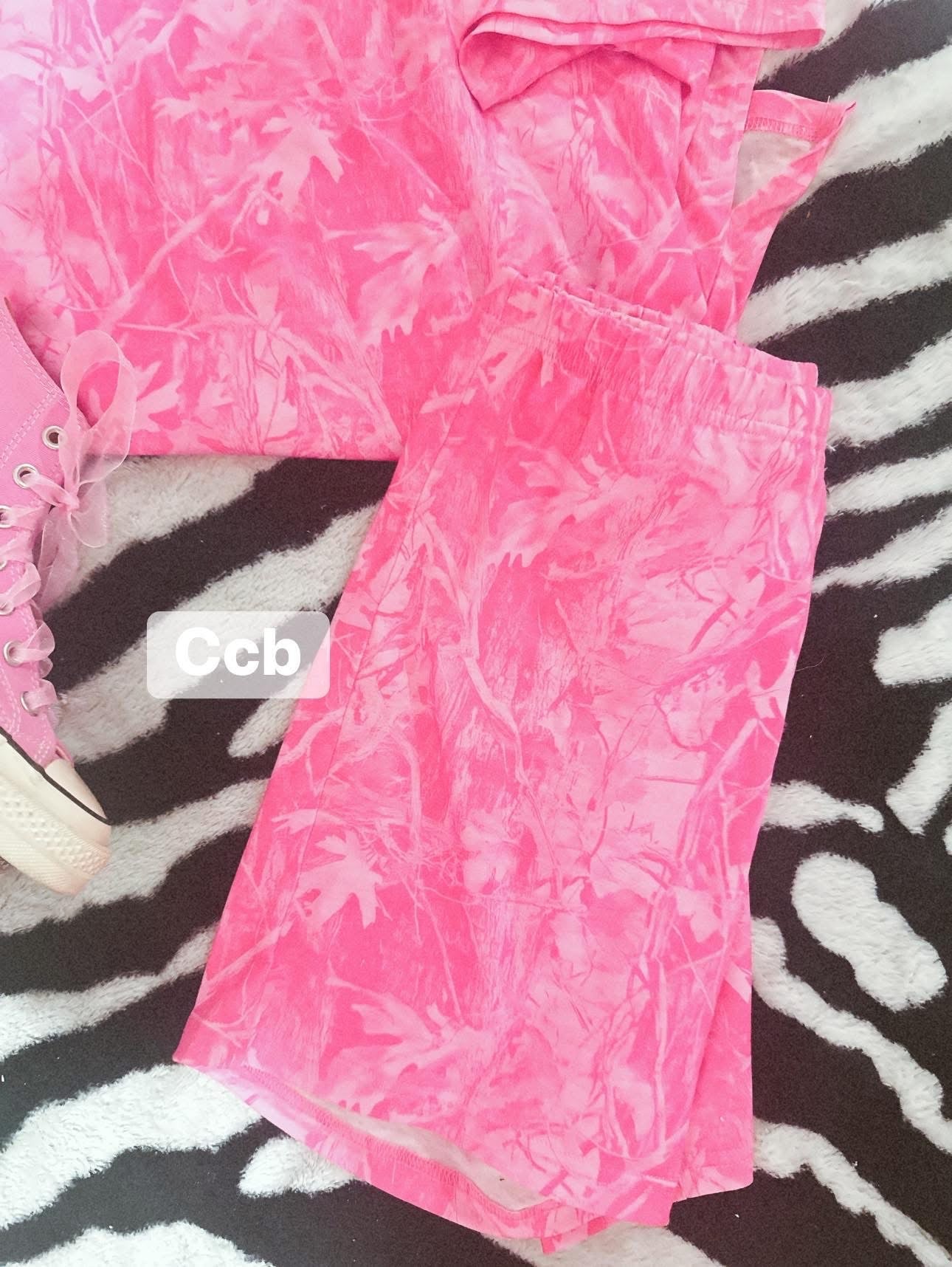PINK CAMO SET