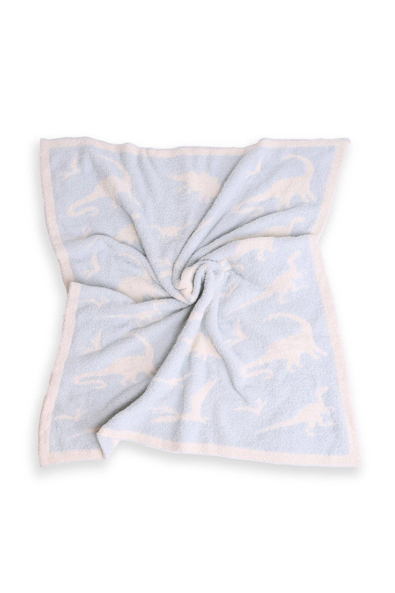 CHILDRENS LUX BLANKET: DINOSAUR