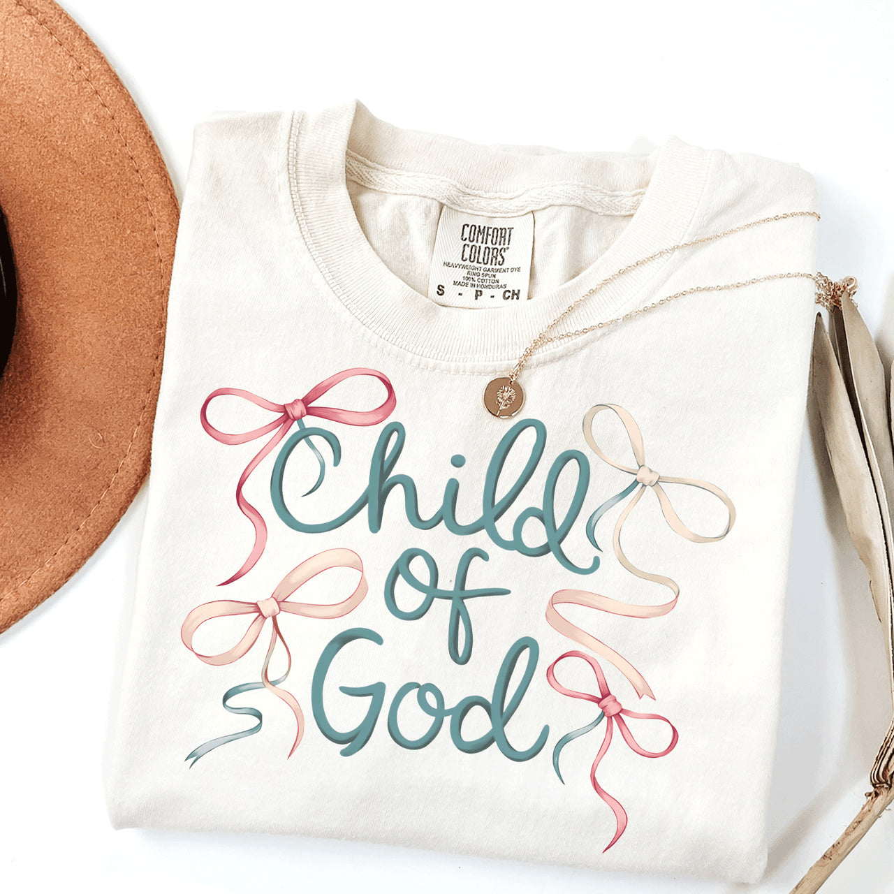 CHILD OF GOD BOW TEE