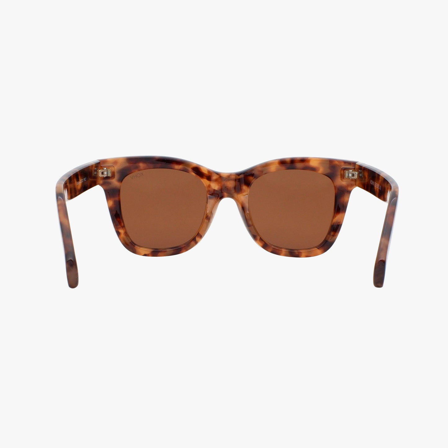 BAILEY AMBER TORTOISE Polarized Oversized Square Sunglasses