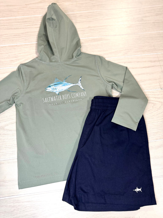 BOYS TUNA PERFORMANCE HOODIE