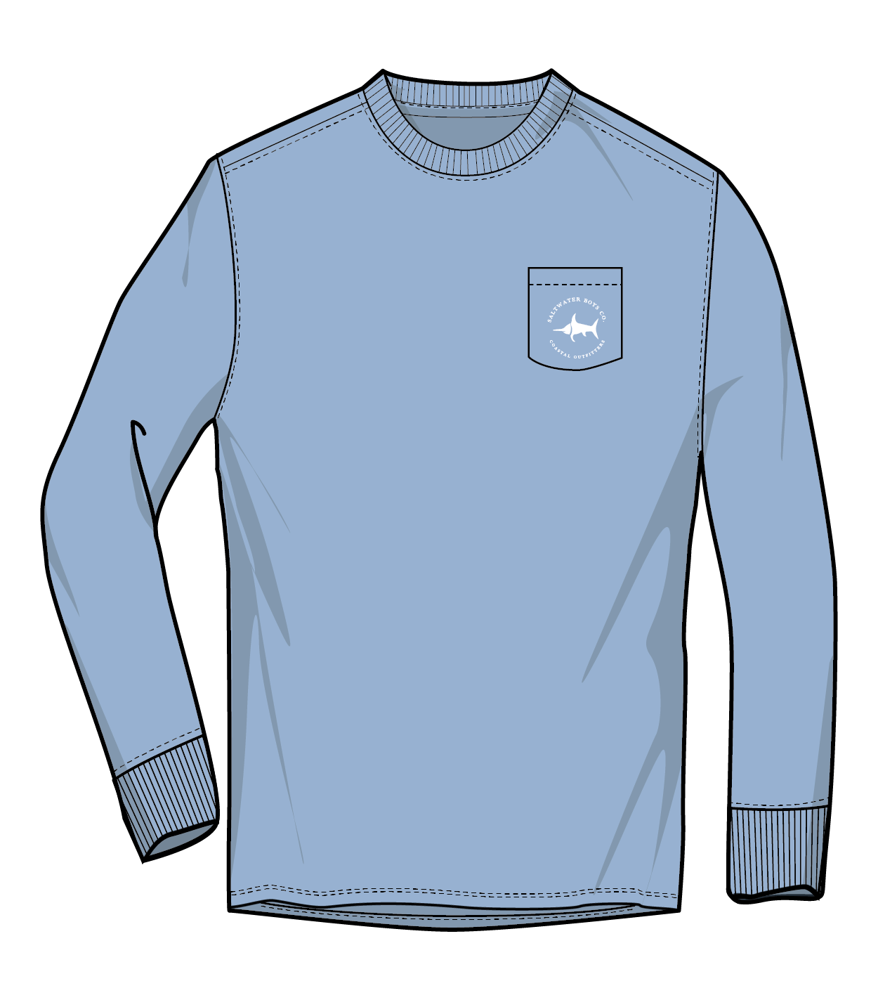 GOLF COURSE LONG SLEEVE TEE
