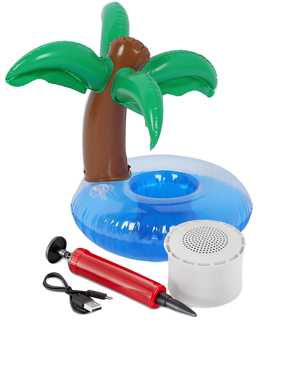 FLOATING SPEAKER & CUP HOLDER- PALM TREE