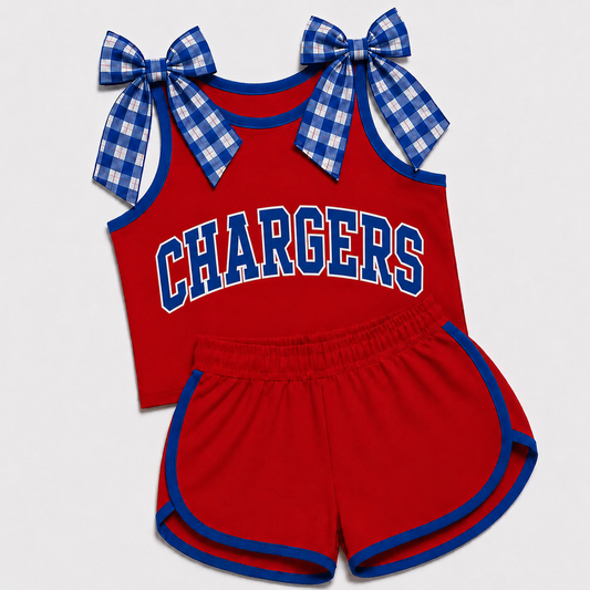 SPIRIT SHORT SET: CHARGERS