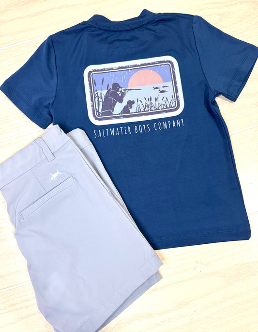 BOYS HUNTER PERFORMANCE TEE