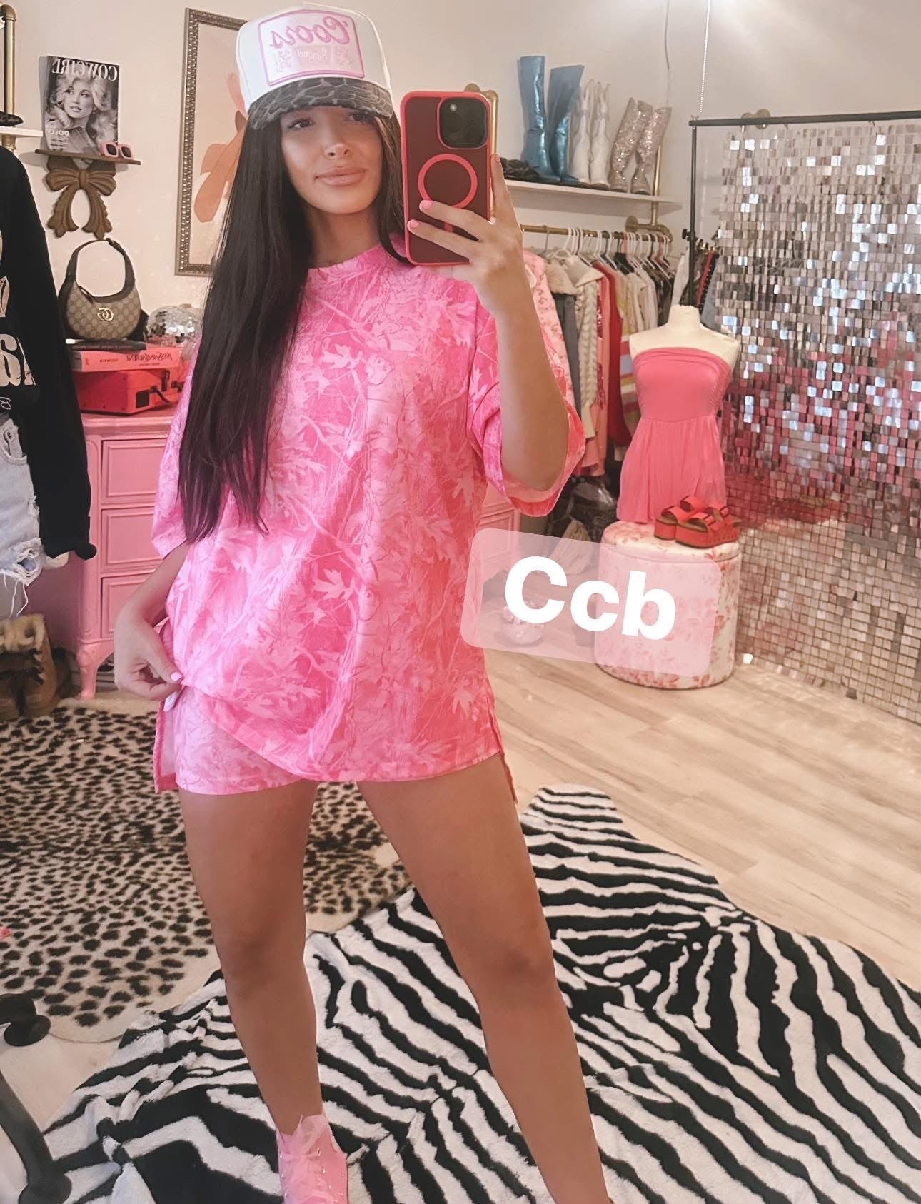 PINK CAMO SET