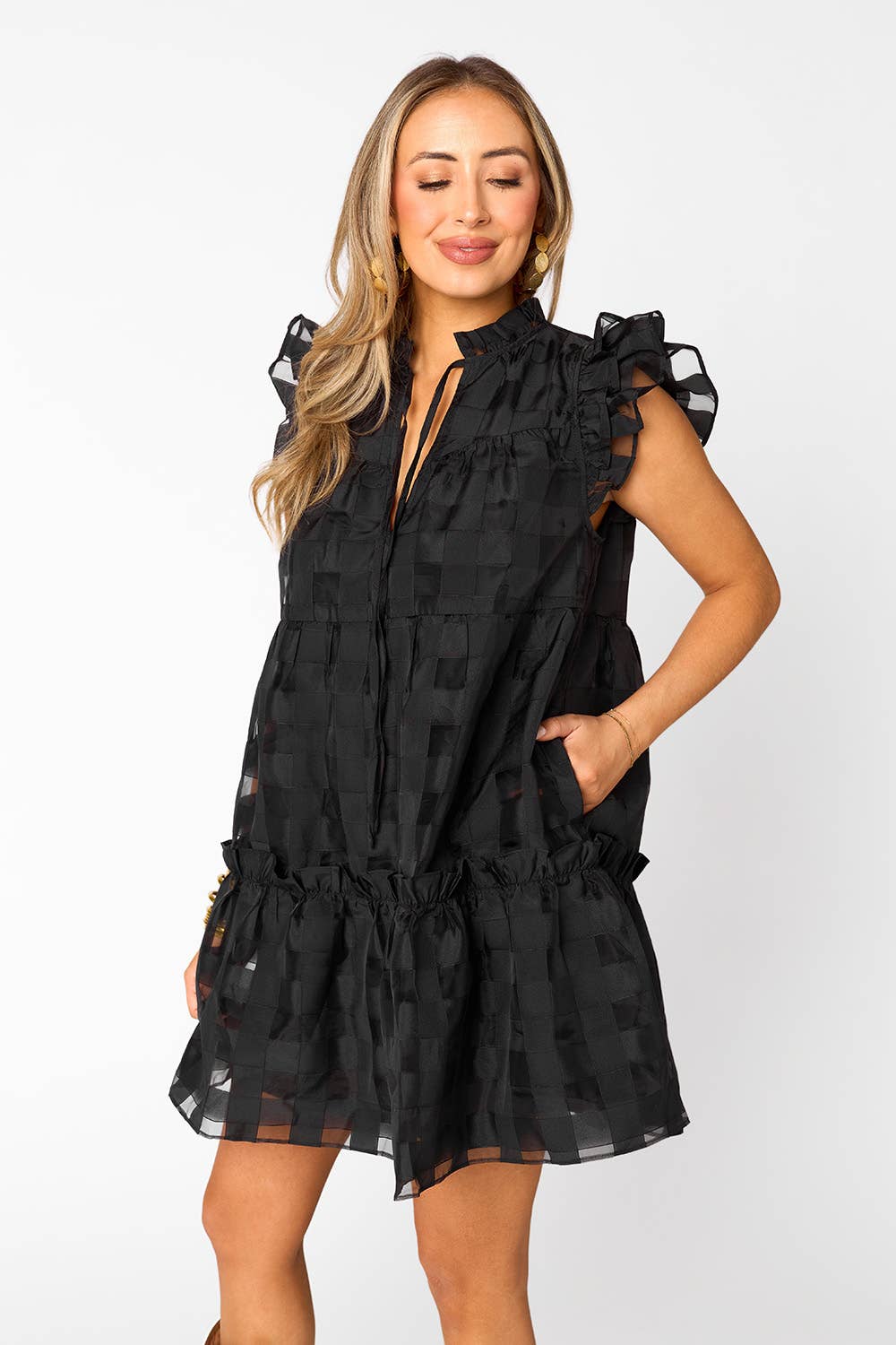 BUDDYLOVE AUBREY BLACK DRESS