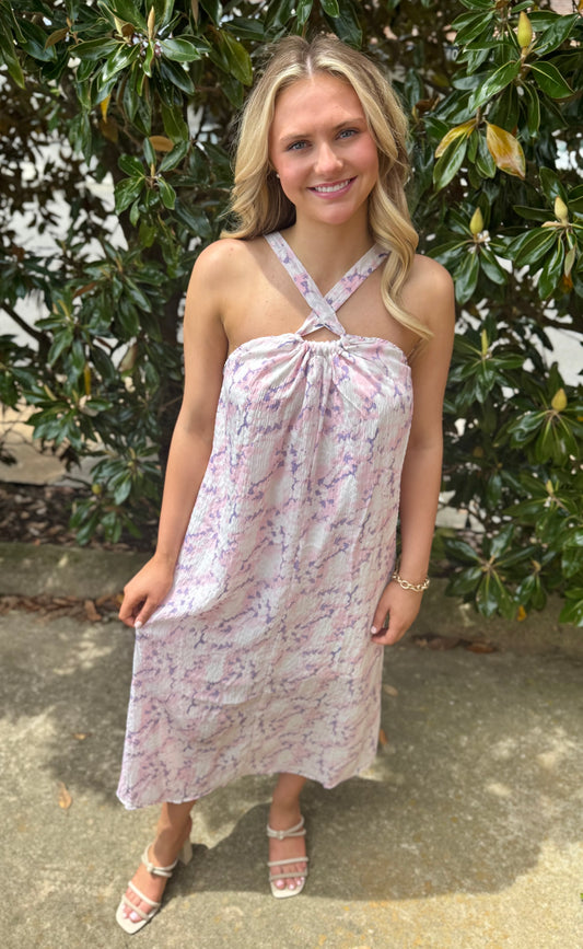 MIX HALTER MAXI: PINK