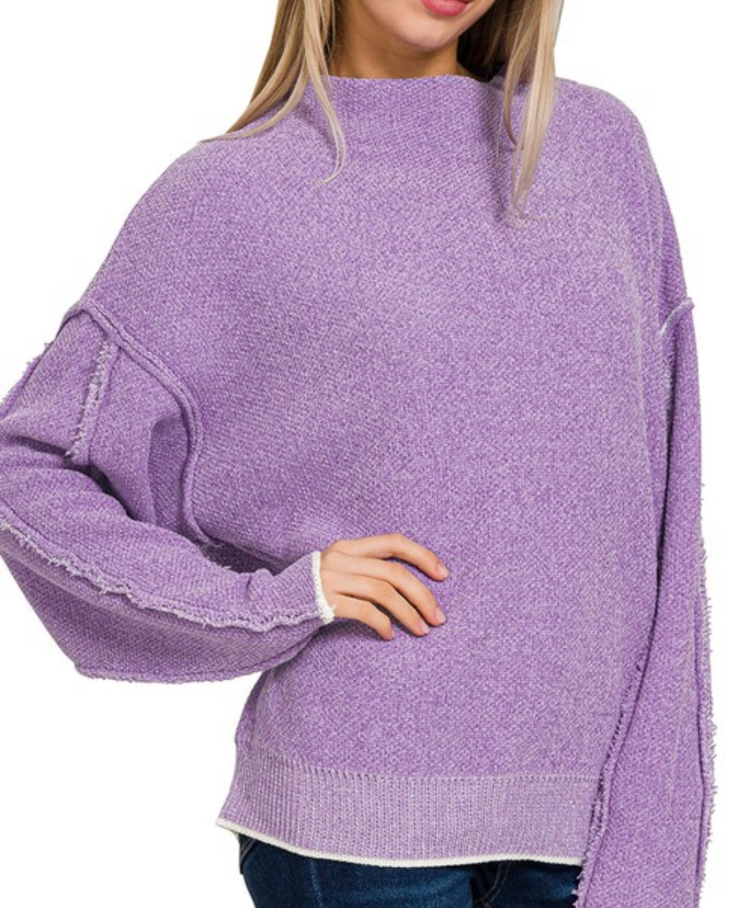 LAVENDER SWEATER