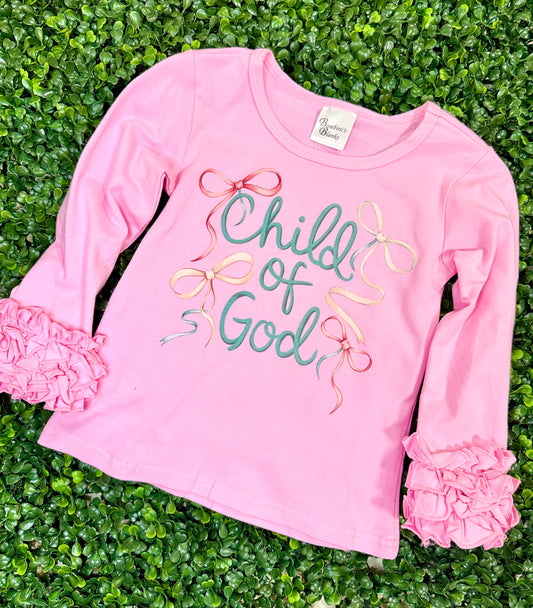 CHILD OF GOD BOW TEE