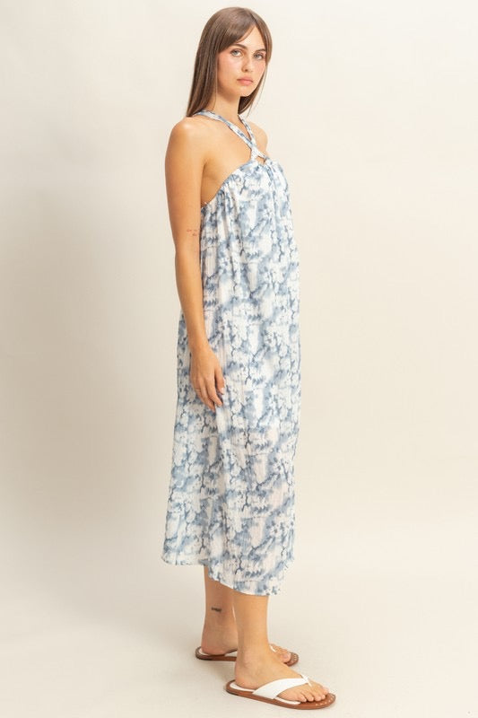 MIX HALTER MAXI: GREY