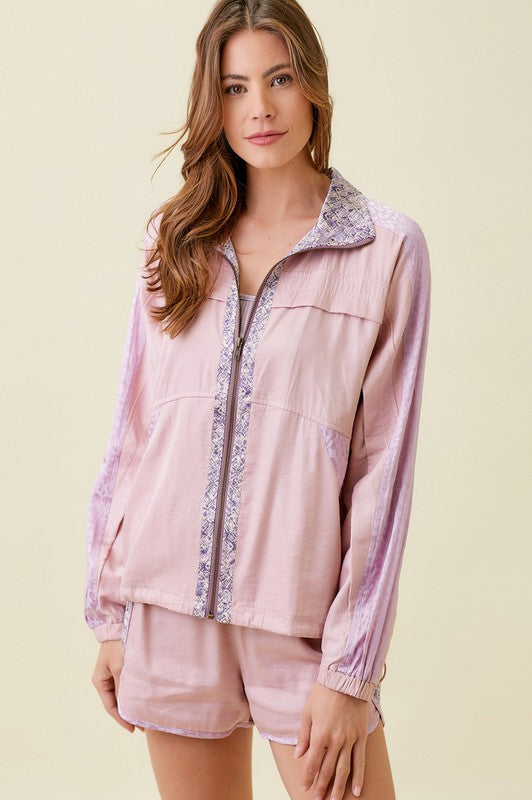 LILAC JACKET + SHORT SET