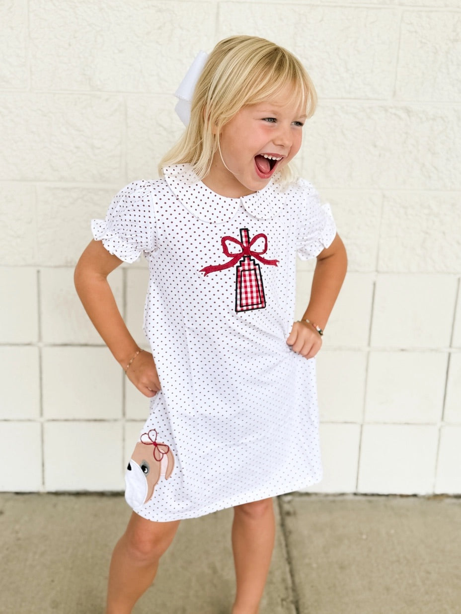 GIRLS MSU DAWG DRESS