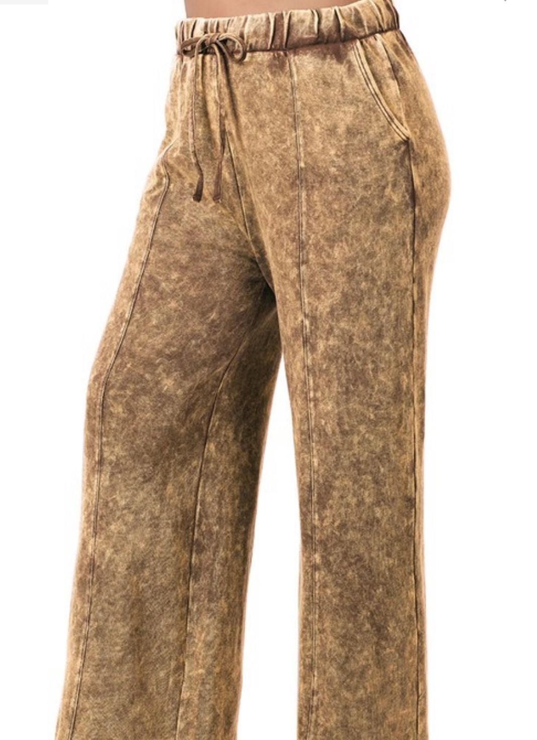 ACID WASH COPPER PANT