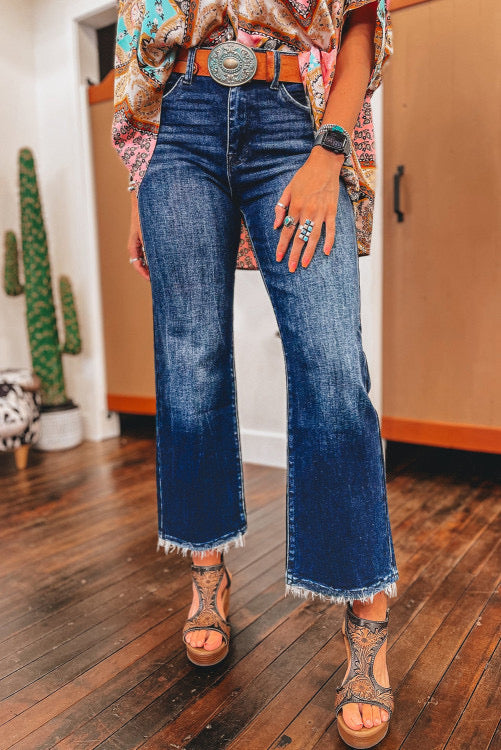 PERFECT WASH FRAY JEANS