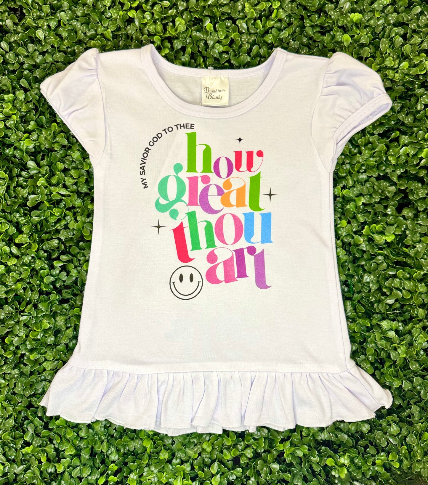 HOW GREAT THOU ART TEE