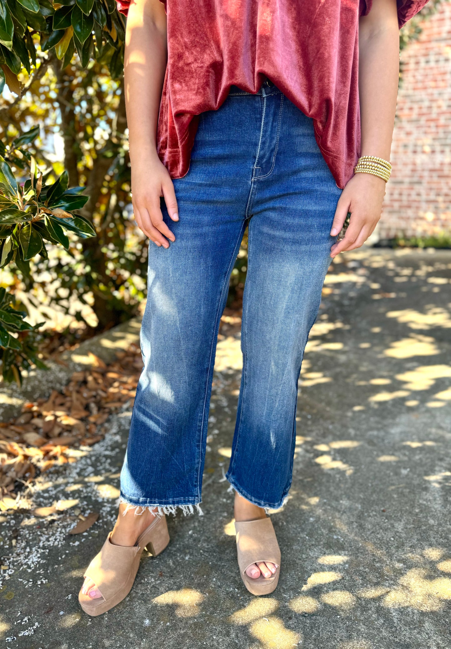 PERFECT WASH FRAY JEANS