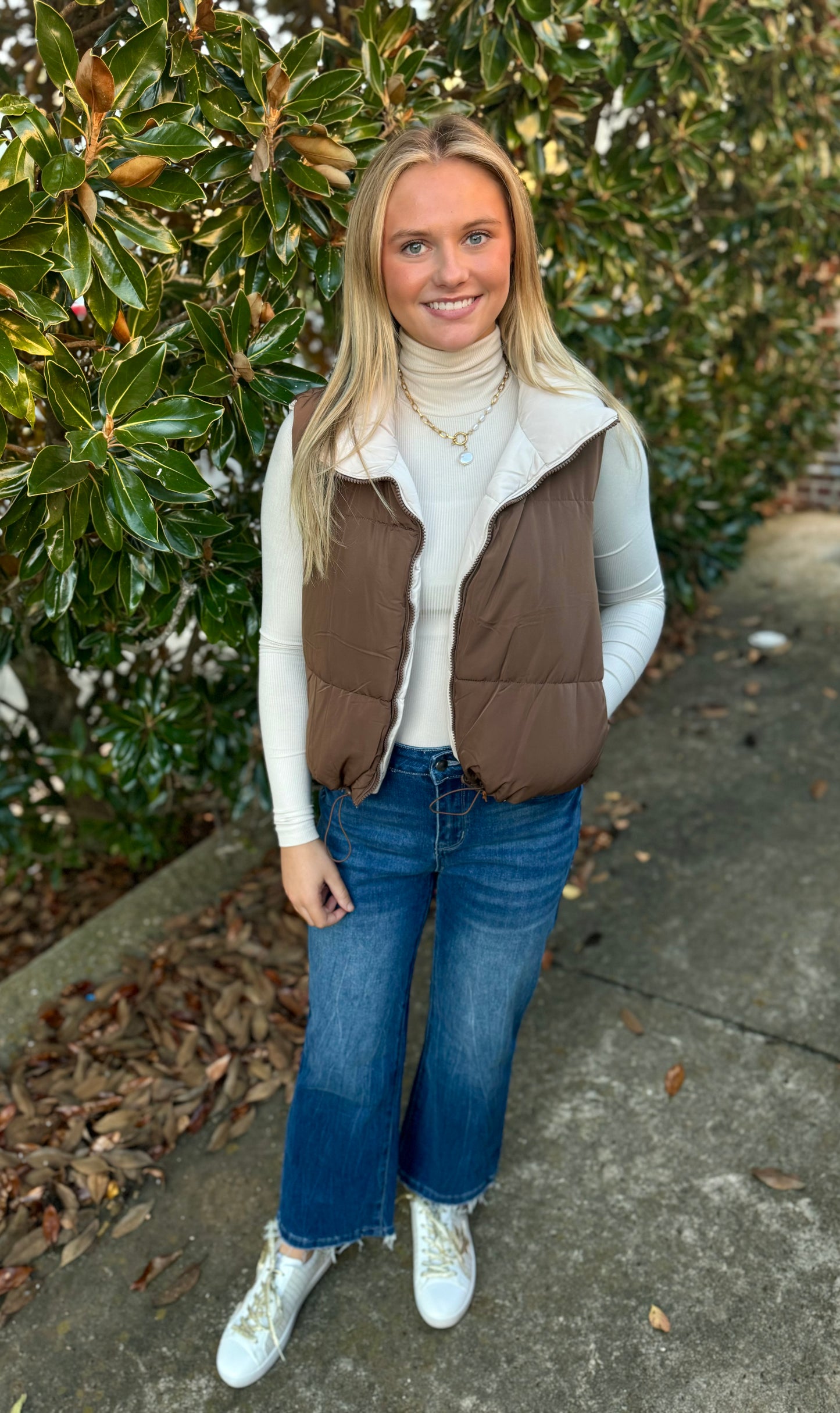 COCOA REVERSIBLE VEST