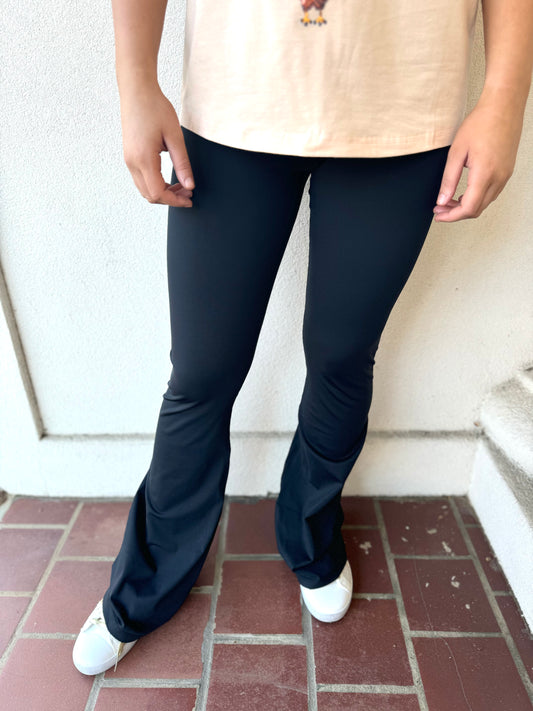 FLARE LEGGING- BLACK