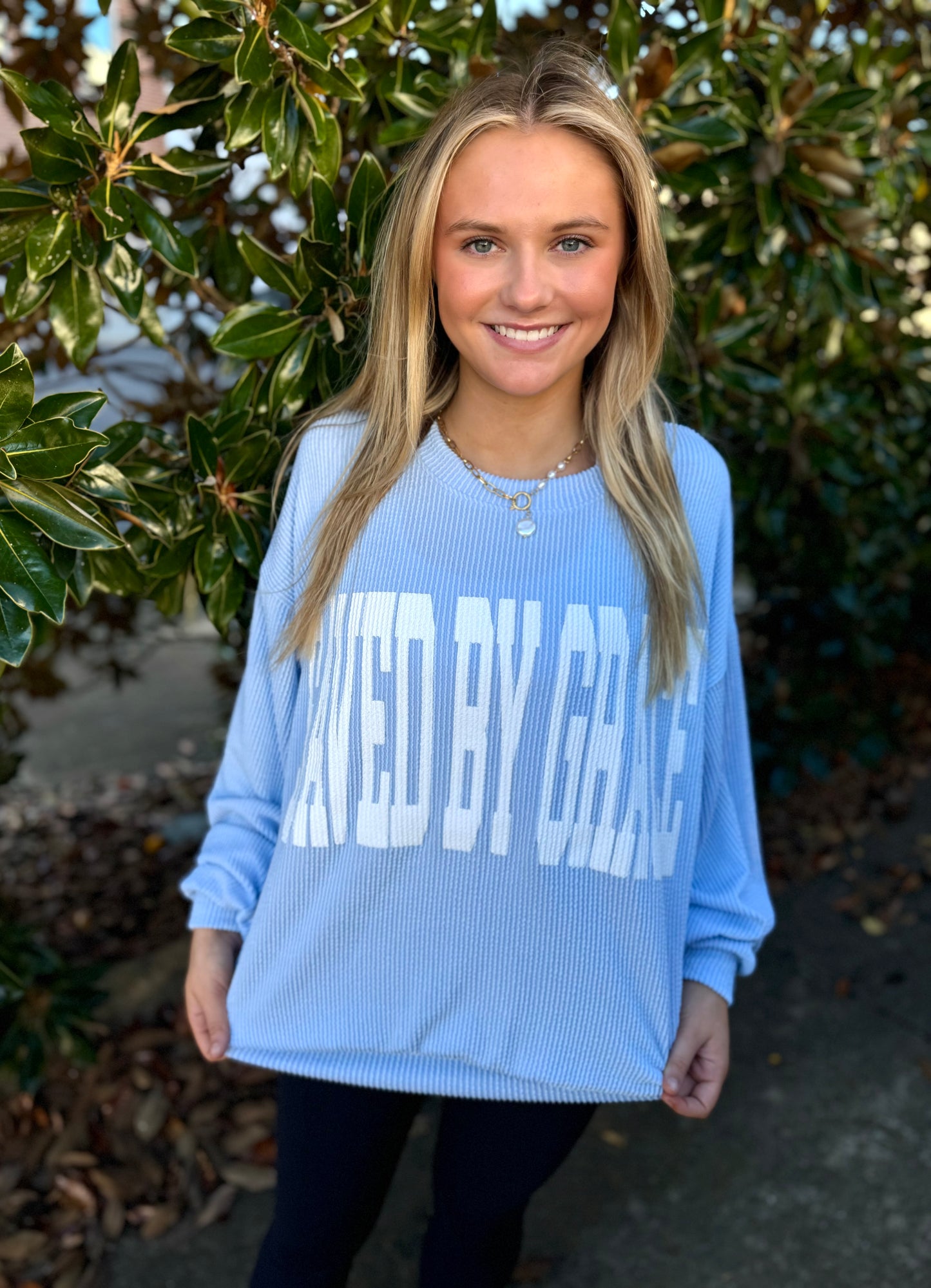 SAVED BY GRACE PULLOVER