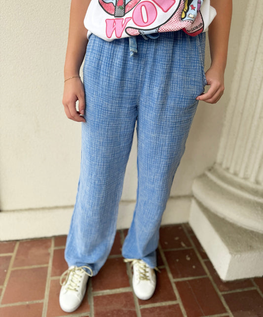 CARLA CHAMBRAY PANT