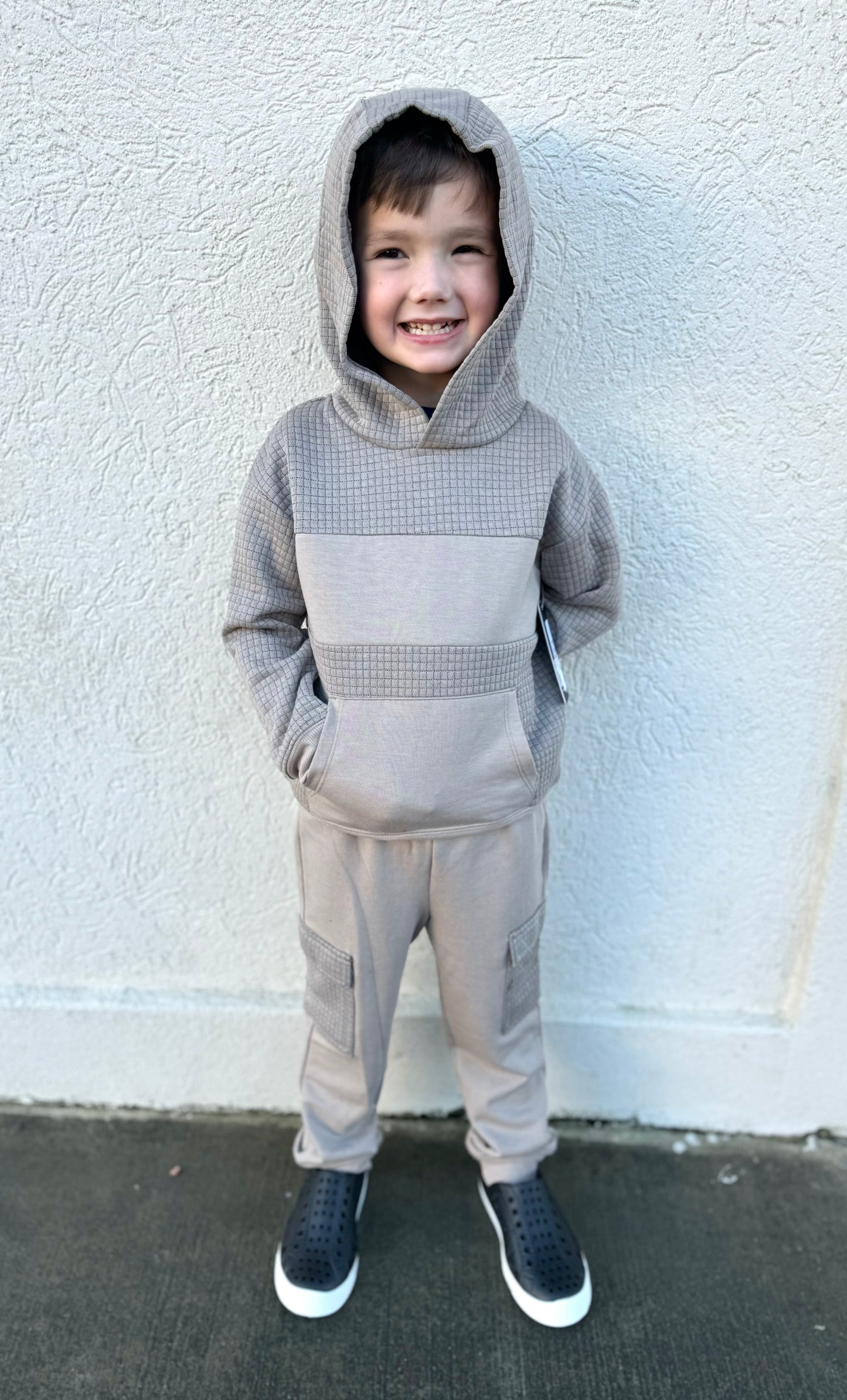 BOYS FLEECE HOODIE/JOGGER SET