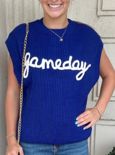 GAMEDAY TOP: BLUE