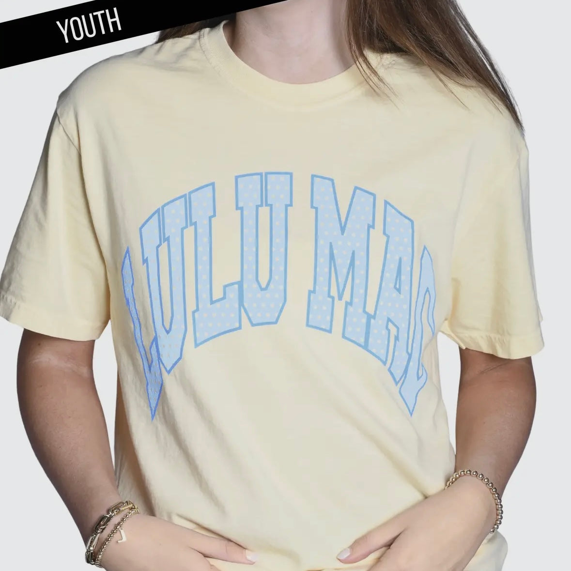 YOUTH LULU MAC TEE: YELLOW