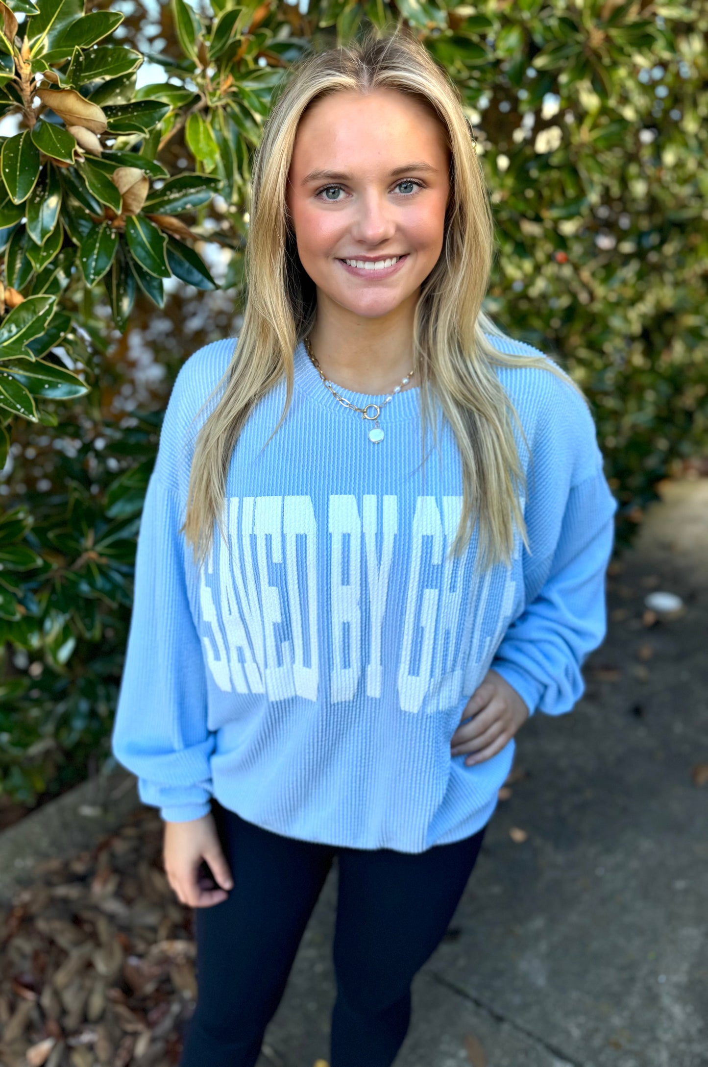 SAVED BY GRACE PULLOVER