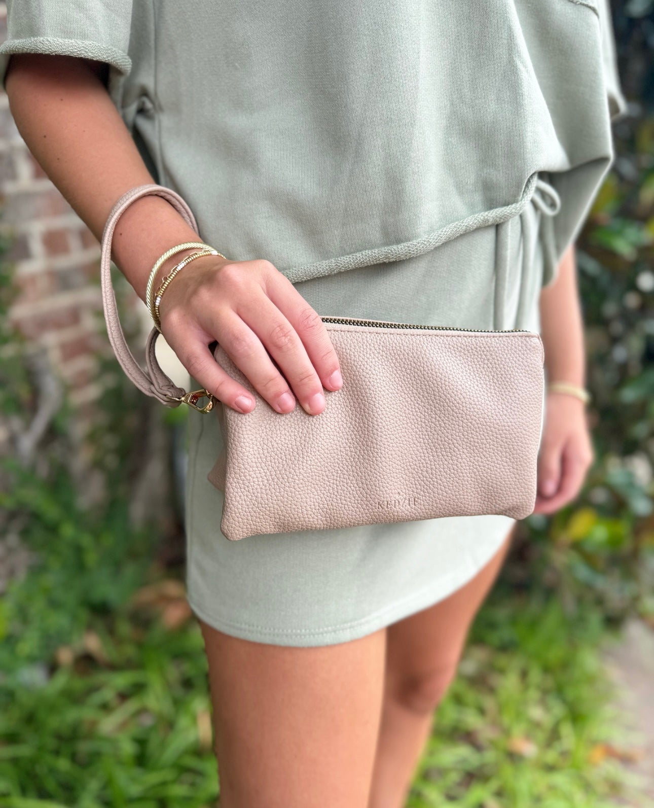 KEDZIE CROSSBODY- CREAM