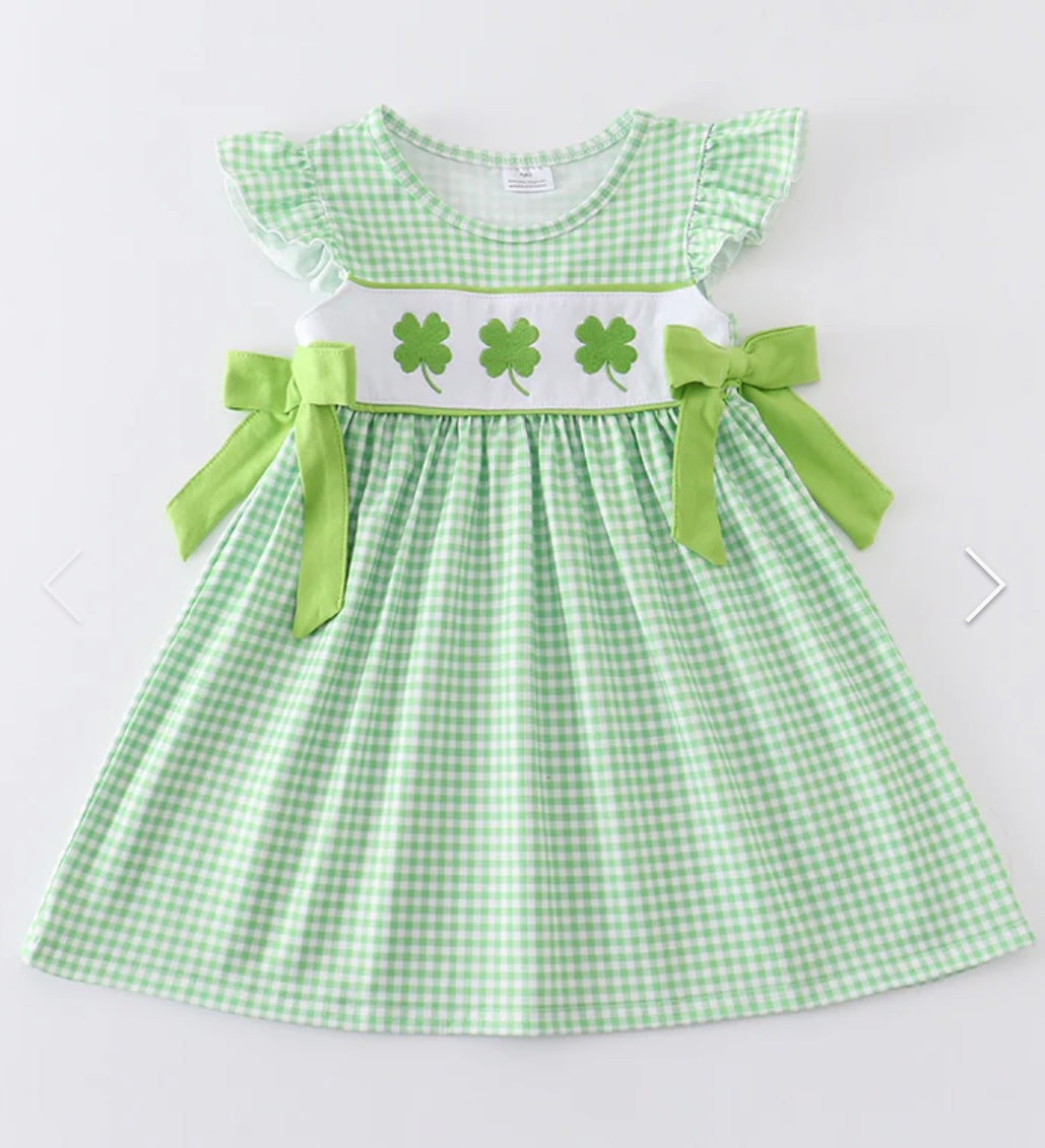 GIRLS CLOVER DRESS