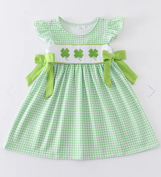 GIRLS CLOVER DRESS