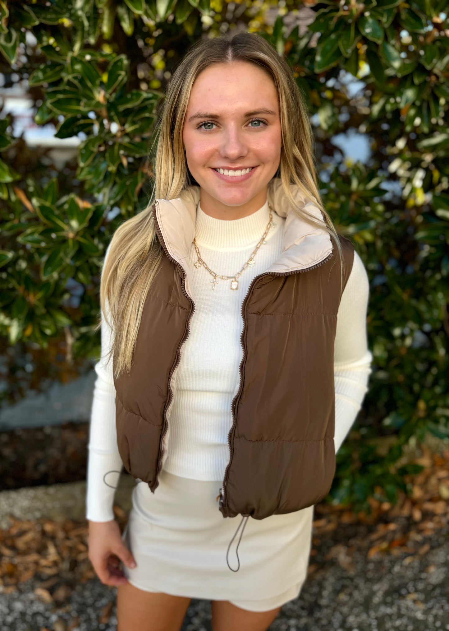 IVORY RIBBED SWEATER TOP