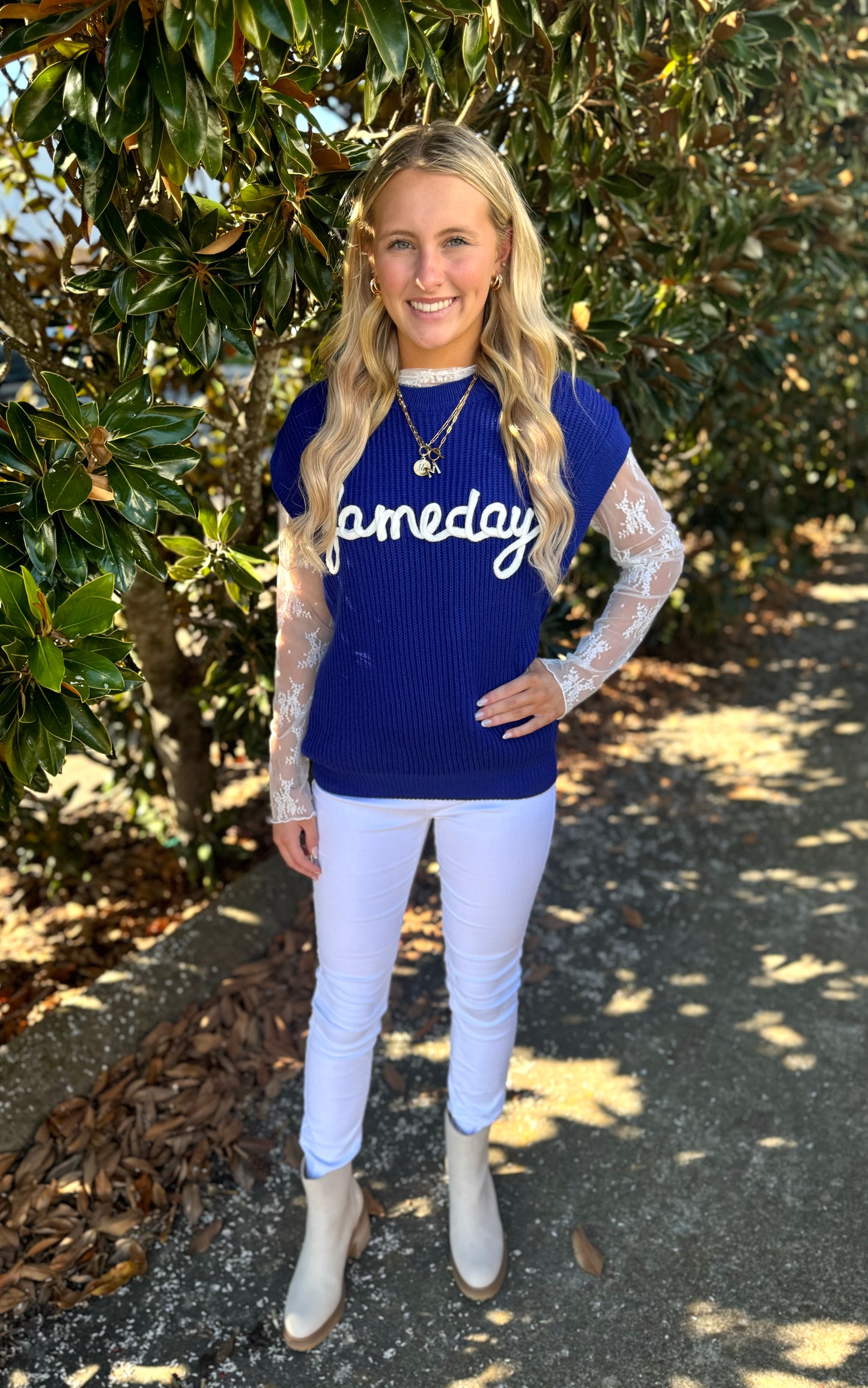 GAMEDAY TOP: BLUE