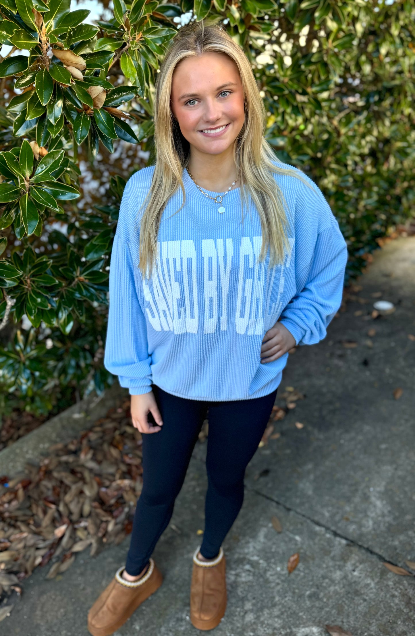 SAVED BY GRACE PULLOVER