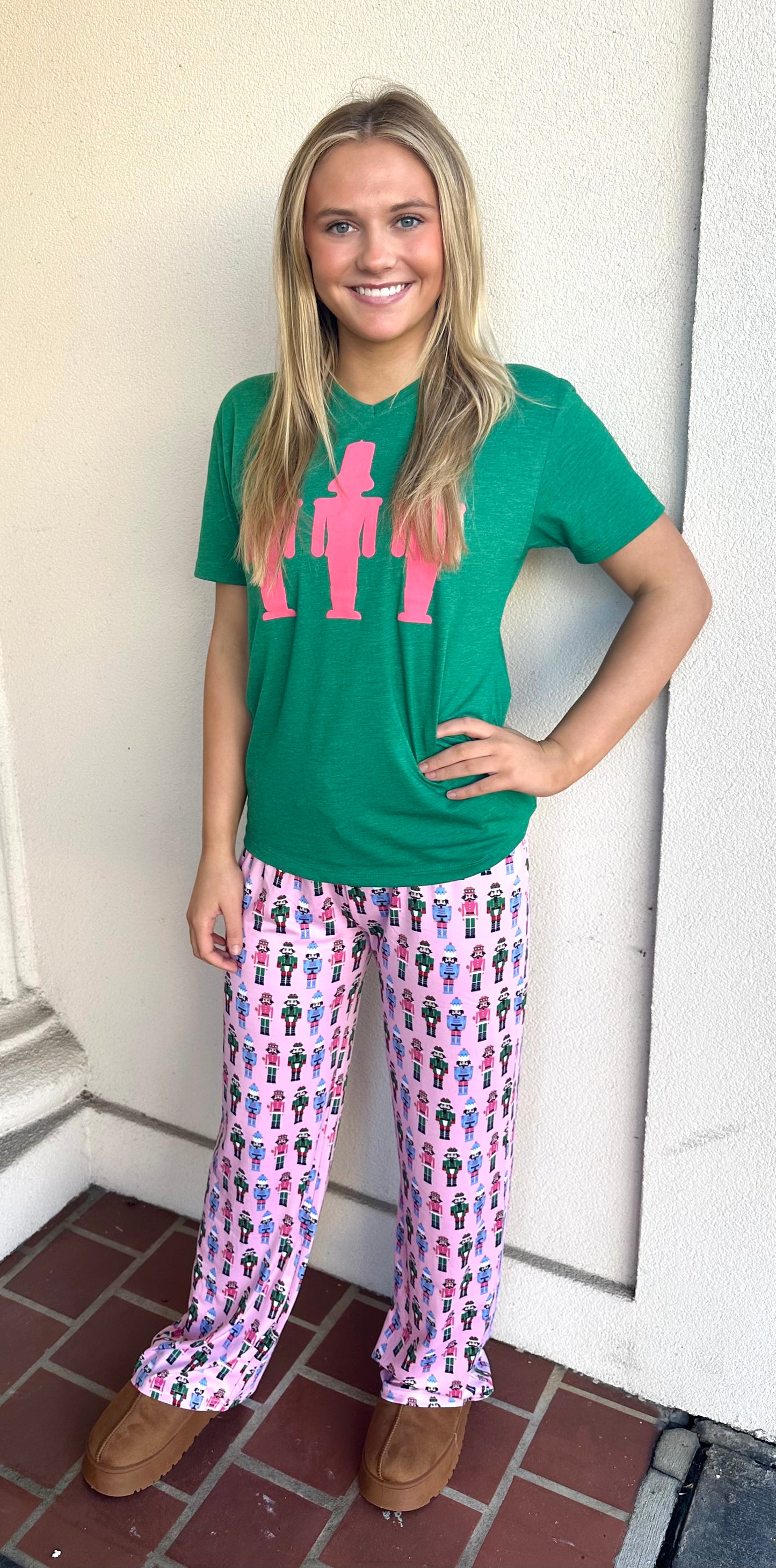 PINK NUTCRACKER SLEEP PANT