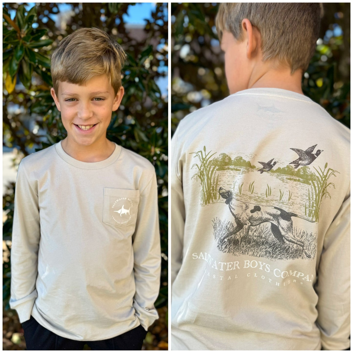 BOYS HUNTING DOG TEE