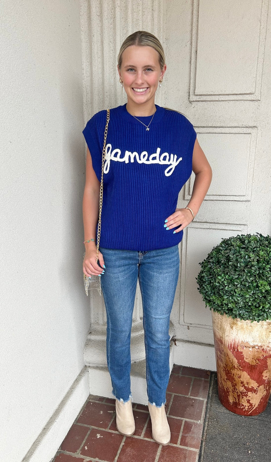 GAMEDAY TOP: BLUE