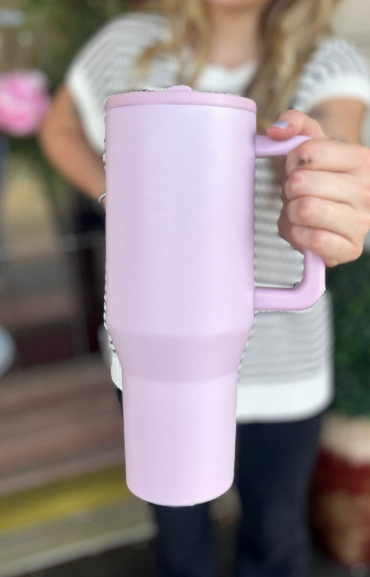 LT PINK 40oz TUMBLER