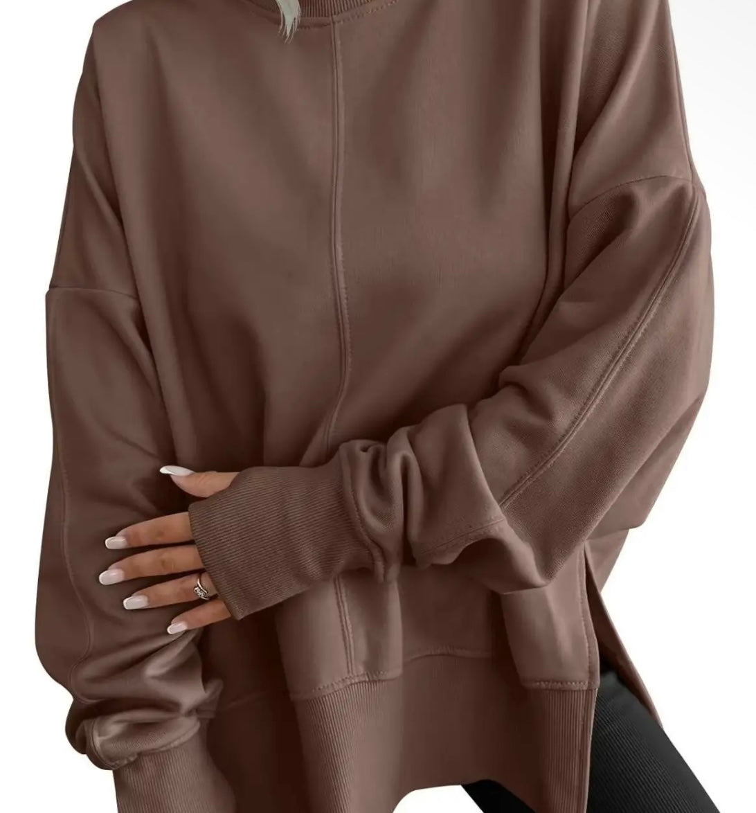 THE PULLOVER: BROWN