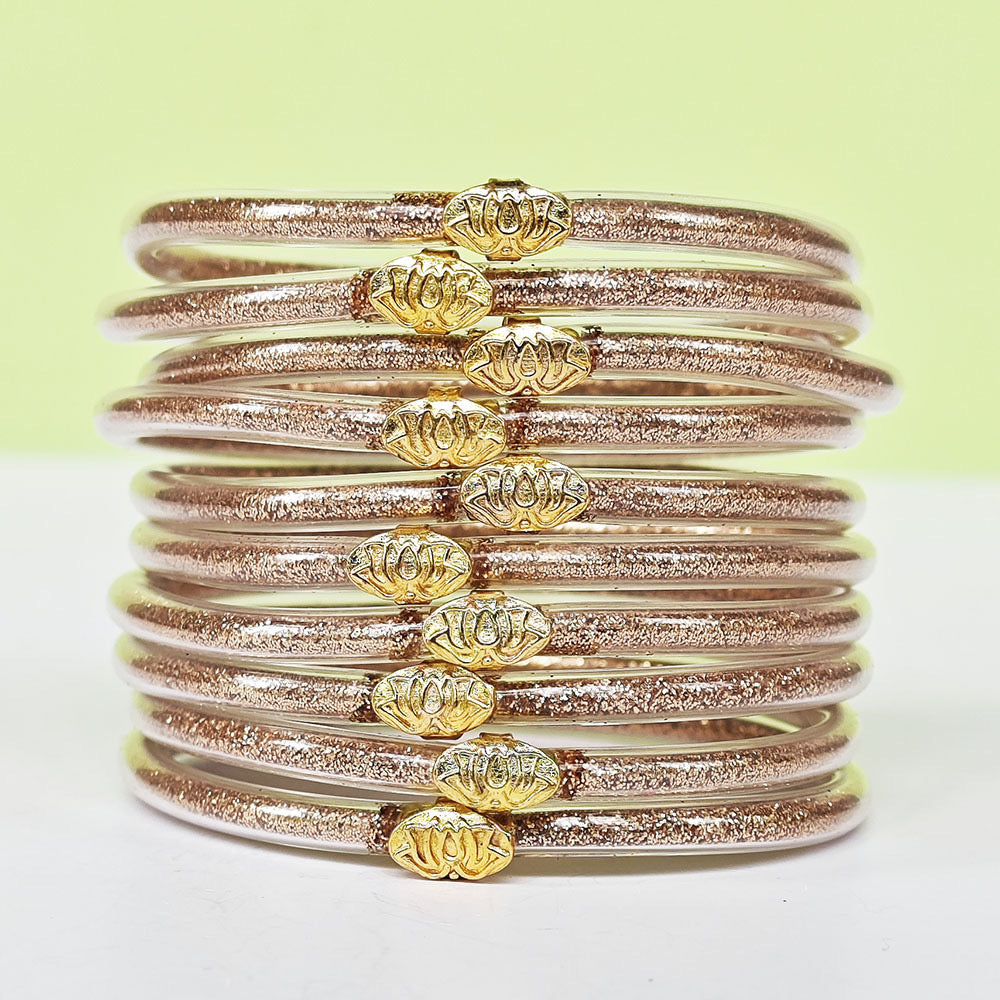 10PC JELLY BANGLE SET