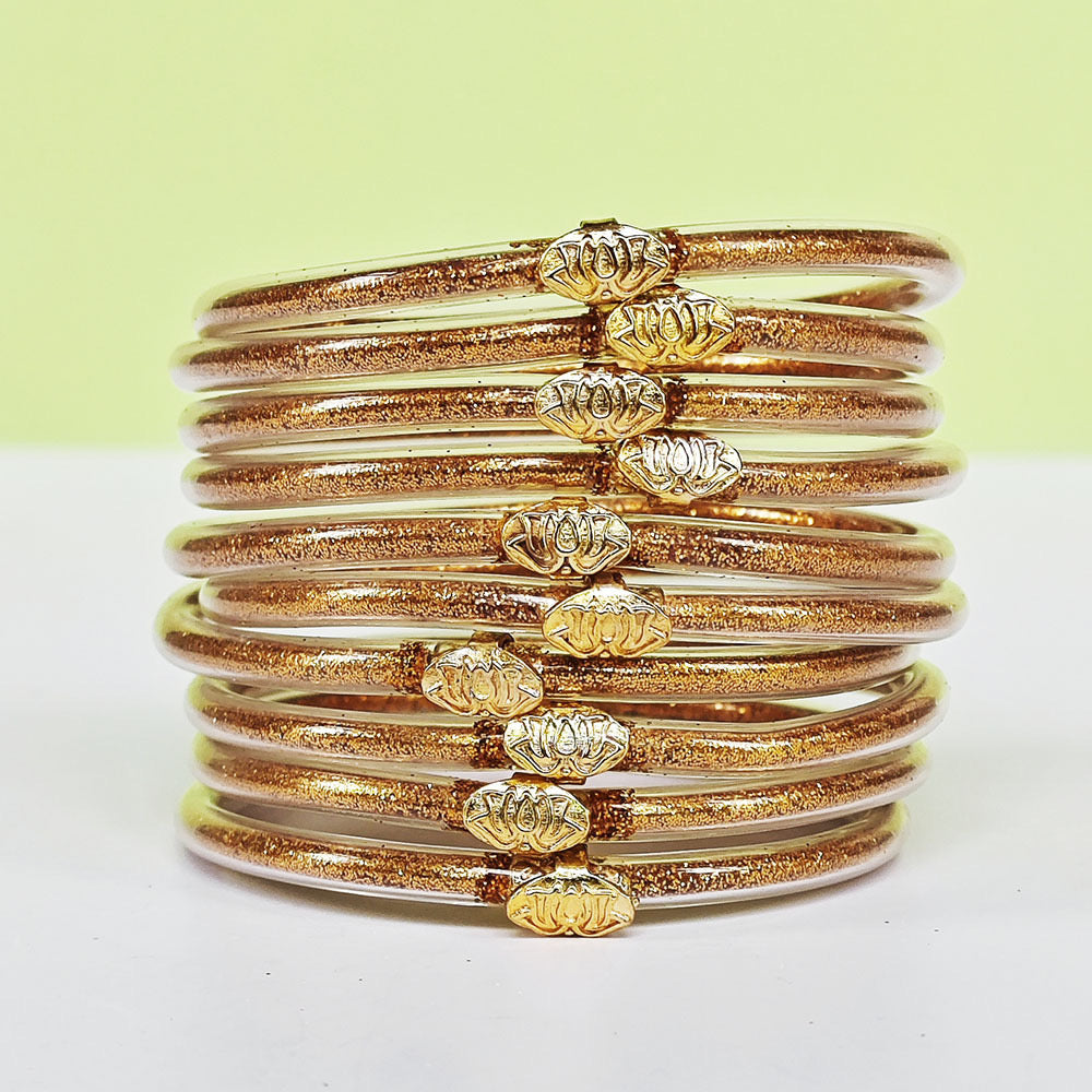10PC JELLY BANGLE SET