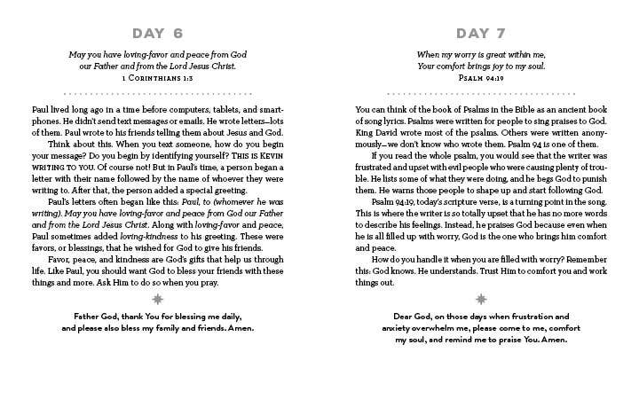 EVERYDAY BIBLE ENCOURAGEMENT FOR BOYS